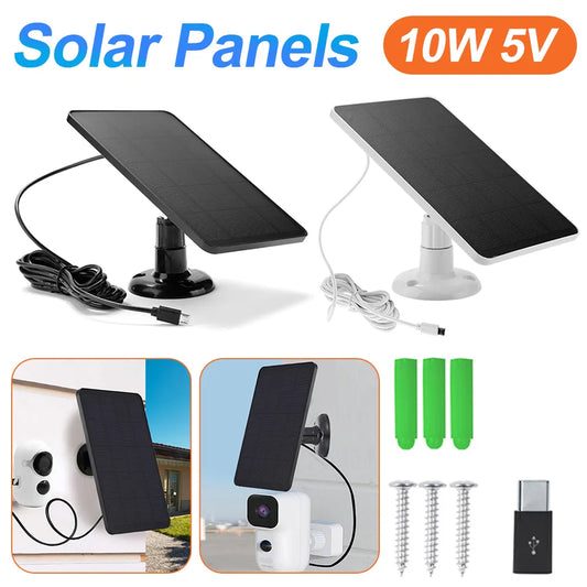 Solar Charging Security Panels - DJ Home Goods