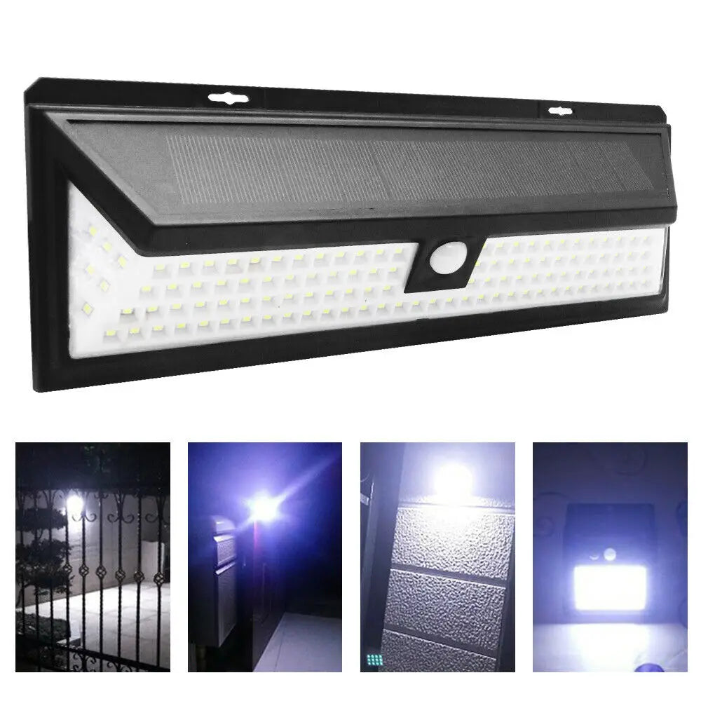 Waterproof Solar-Powered Emergency Security Wall Light