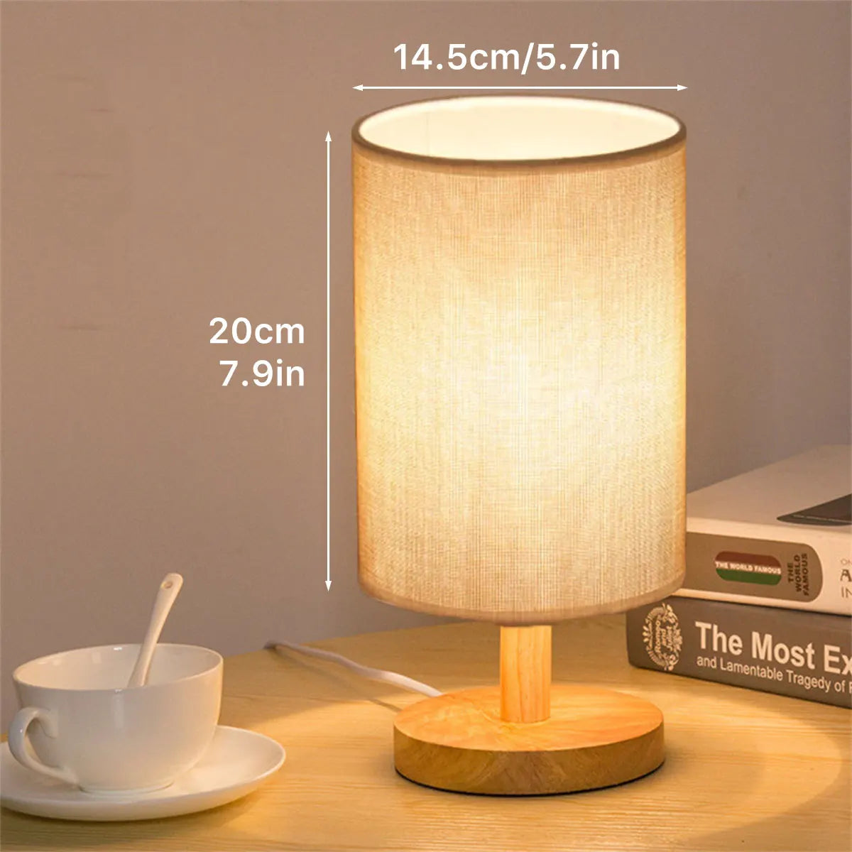 USB Bedside Night Light Table Lamp - DJ Home Goods