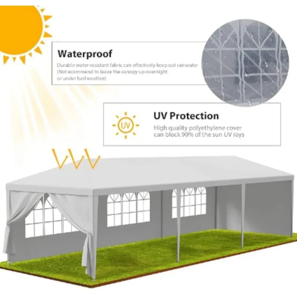 Outdoor Canopy Patio Tent and Gazebo Shelter