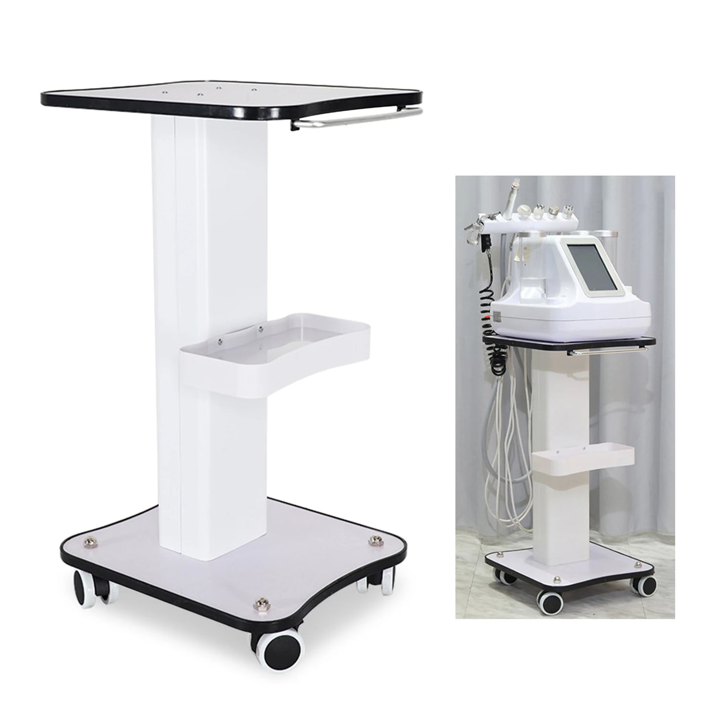 Salon Table Trolley Stand Rolling Cart - DJ Home Goods