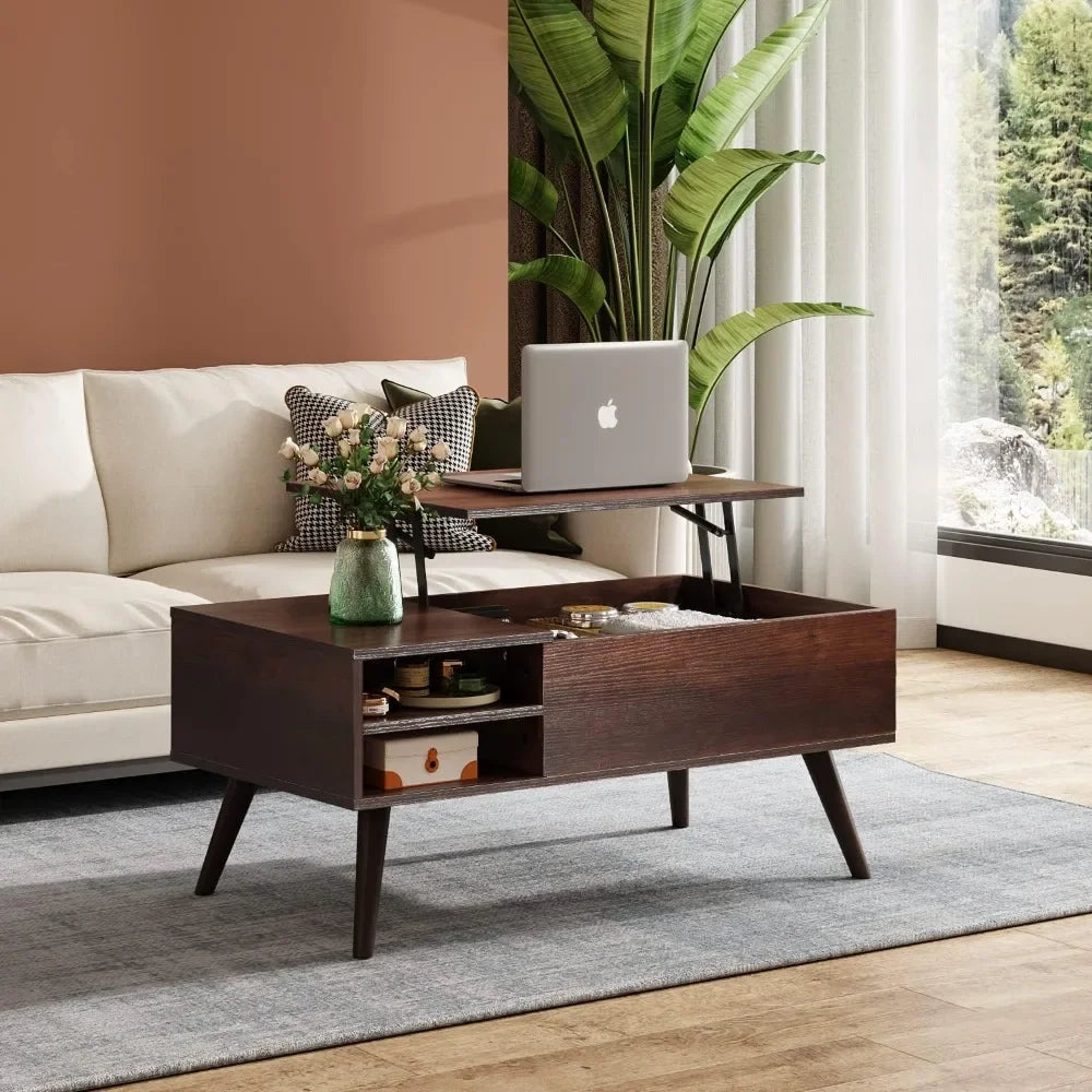 Wood Lift Top Coffee Table - DJ Home Goods