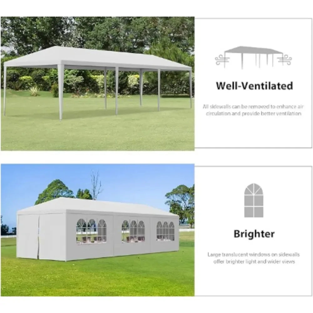 Outdoor Canopy Patio Tent and Gazebo Shelter