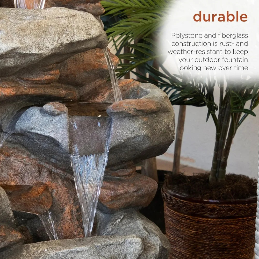 Outdoor Floor Rock Water Fountain