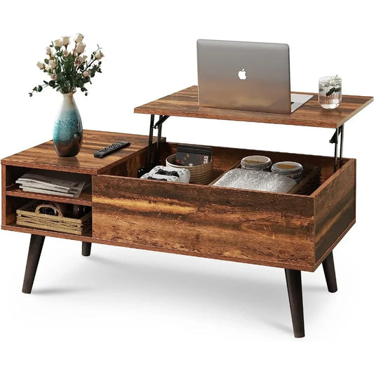 Wood Lift Top Coffee Table - DJ Home Goods