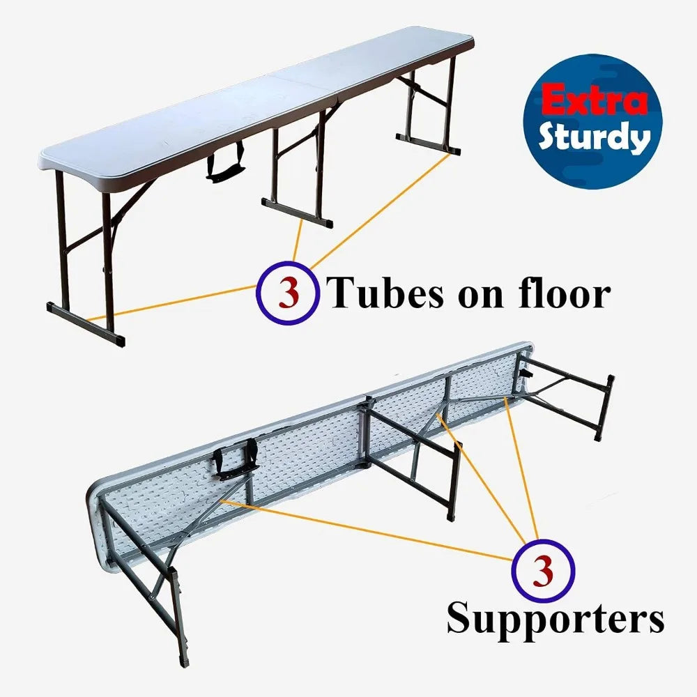 BBQ Party Camping Dining Folding Bench