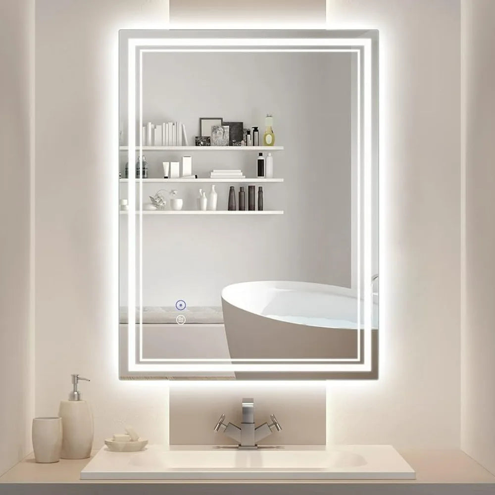 LED Anti Fog Wall Mounted Vanity Mirror