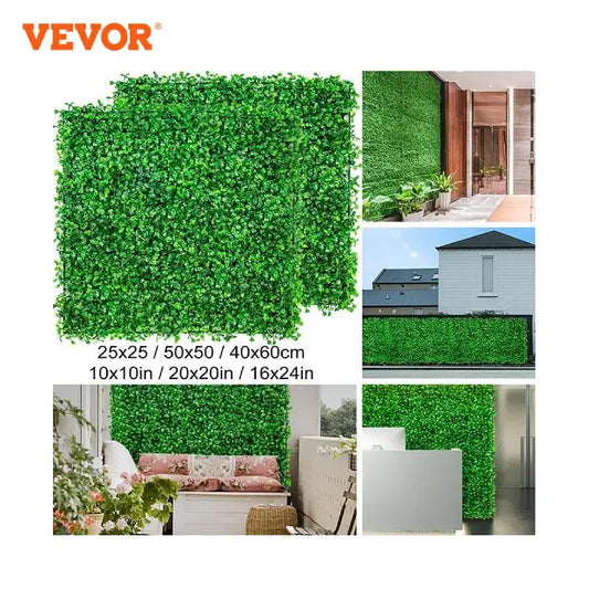 Artificial Plant Wall Decoration Boxwood Hedge Panel