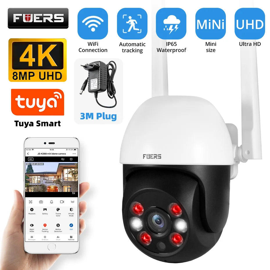 Home Auto Tracking Human Detection CCTV Surveillance Camera