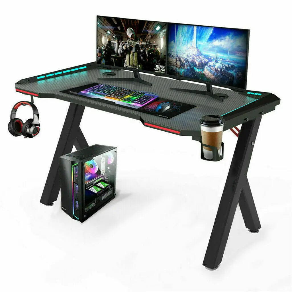 Gaming PC Computer Gamer Desk Ergonomic Workstation