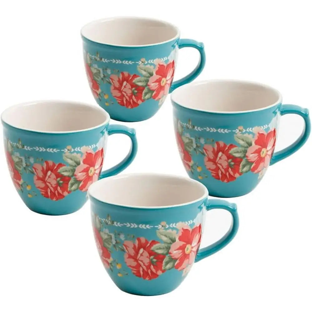 4-Piece Coffee Mug Set