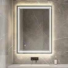 LED Anti Fog Wall Mounted Vanity Mirror