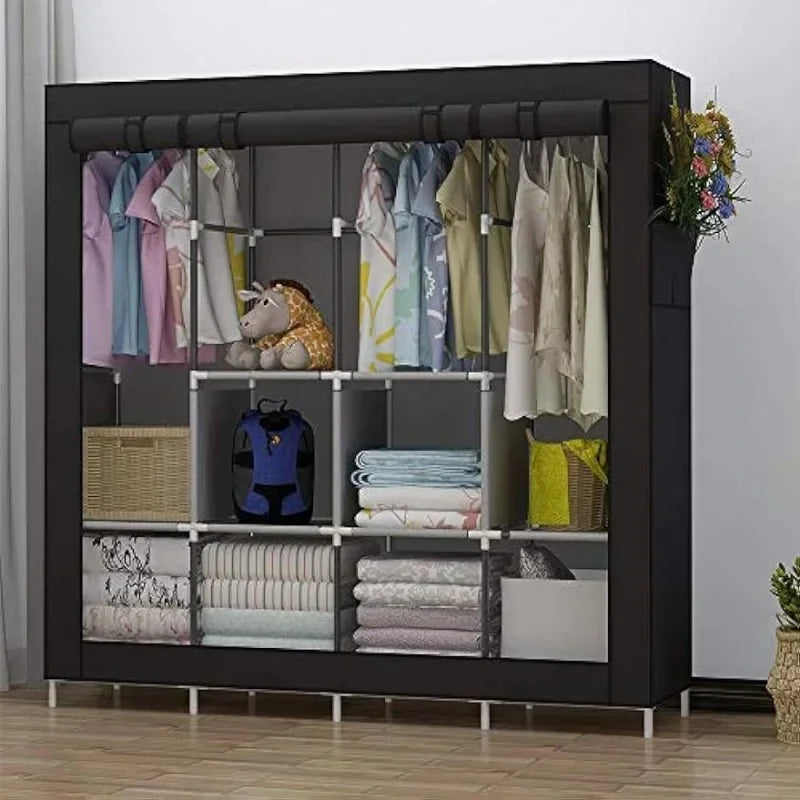 Portable Large Wardrobe Closet Clothes Organizer