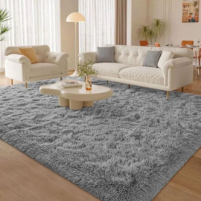 Large Soft Deep-Green Rugs