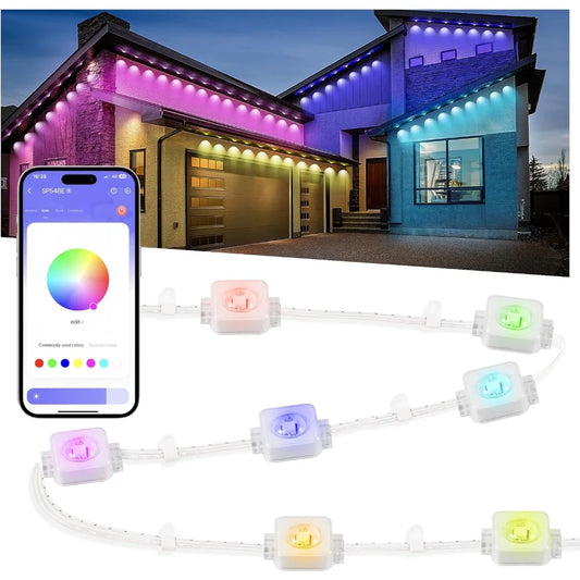 Smart Outdoor Waterproof Eave Holiday Lights