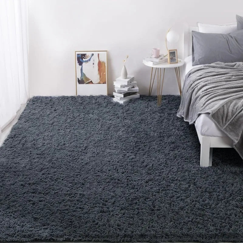 Ultra Fuzzy Large Plush Faux Fur Carpet