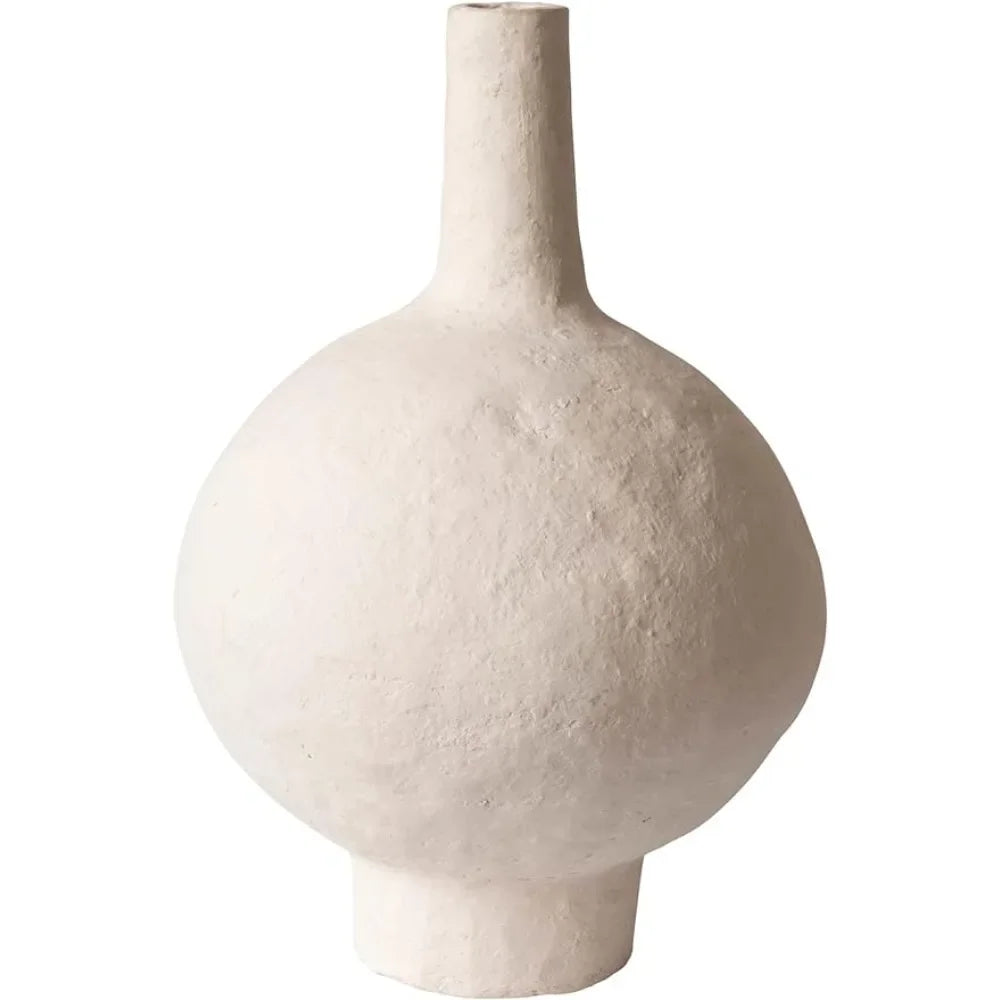 Decorative Handmade Paper Mache Vase - DJ Home Goods