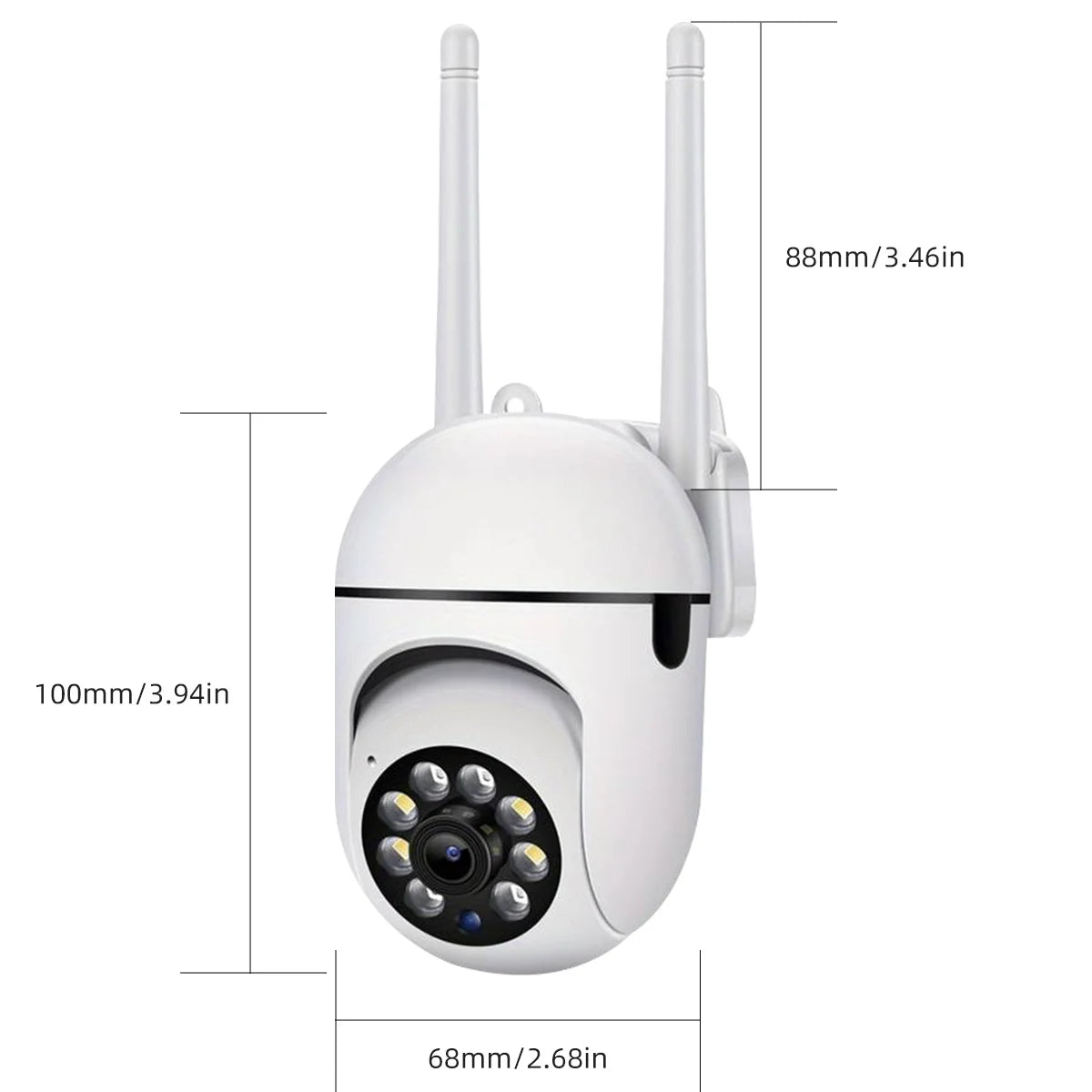 Night Auto Tracking WiFi Camera Security Camera Baby Monitor