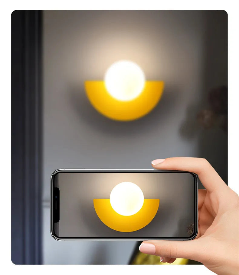 Nordic LED Bedside Wall Lamp