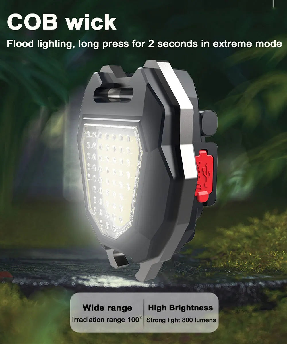 Outdoor LED Portable Flashlight Mini Keychain Flashlight