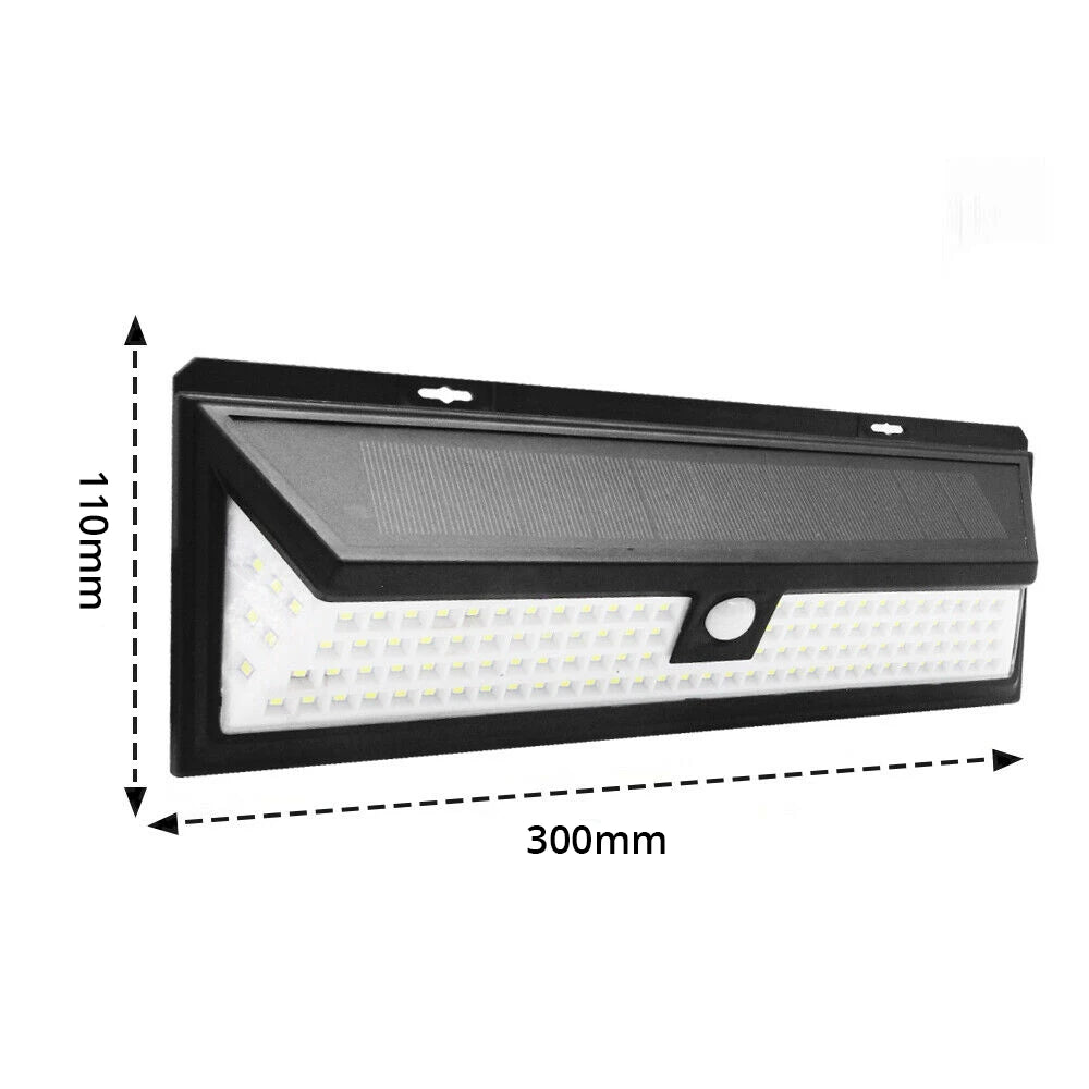 Waterproof Solar-Powered Emergency Security Wall Light