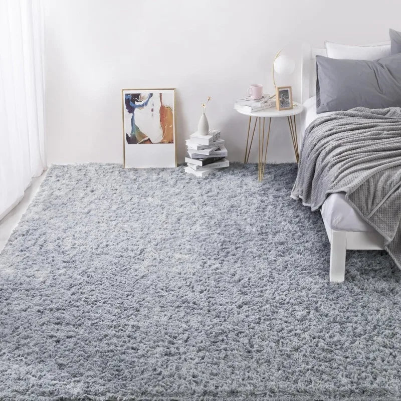 Ultra Fuzzy Large Plush Faux Fur Carpet