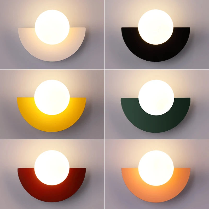 Nordic LED Bedside Wall Lamp