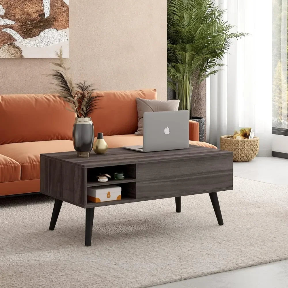 Wood Lift Top Coffee Table - DJ Home Goods