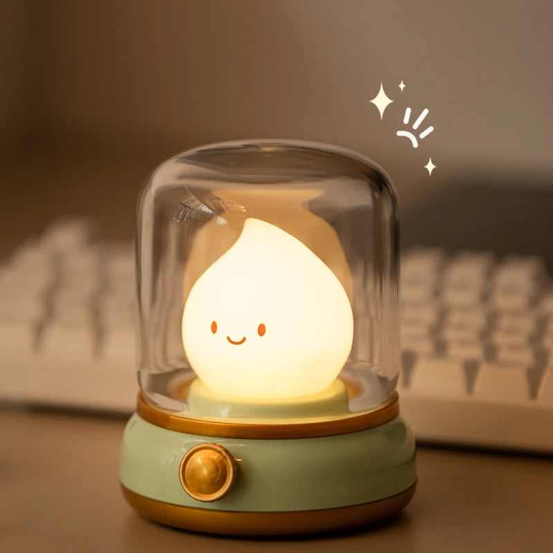 USB Rechargeable Portable Cartoon Table Lamp