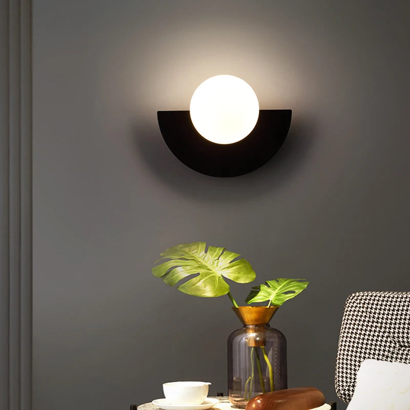 Nordic LED Bedside Wall Lamp