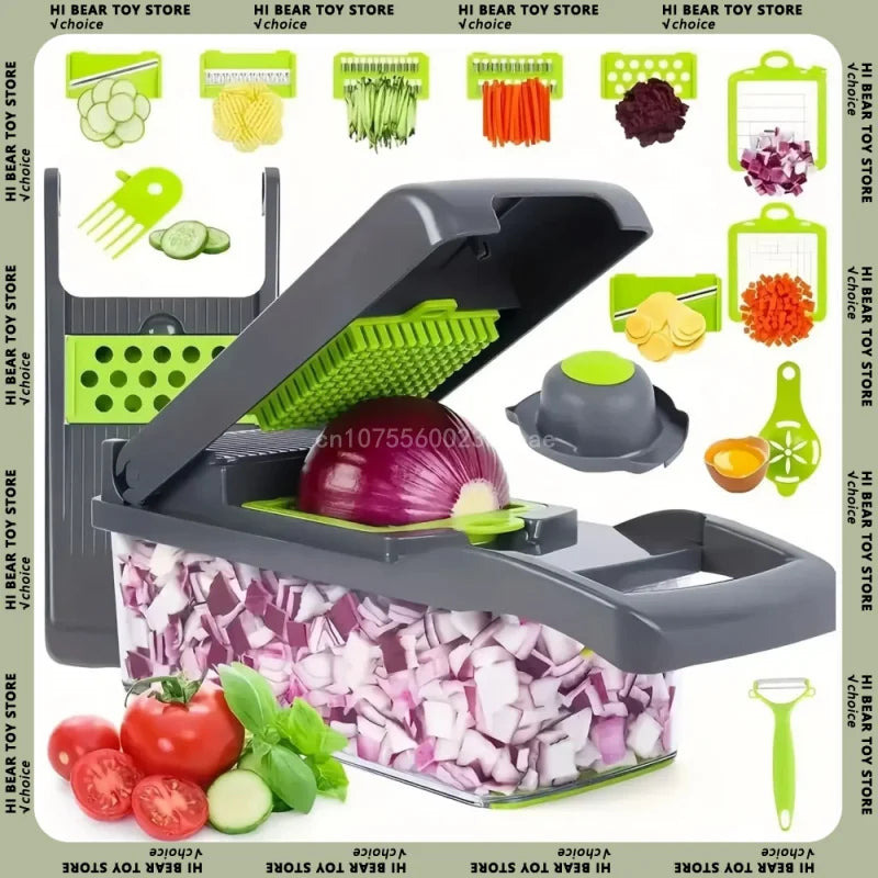 Multifunctional Vegetable Chopper Food Grate