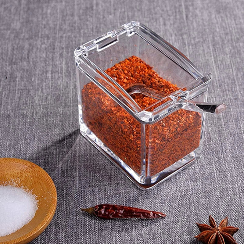 Plastic Storage Set Container Spice Organizer