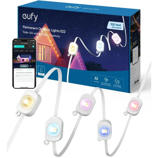 Permanent Outdoor Smart Christmas Lights