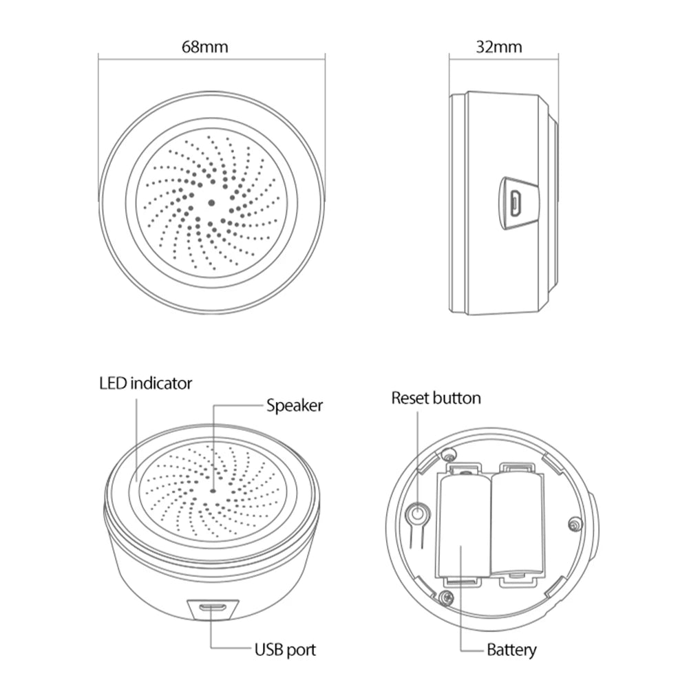 Home Alert and Detection System - DJ Home Goods