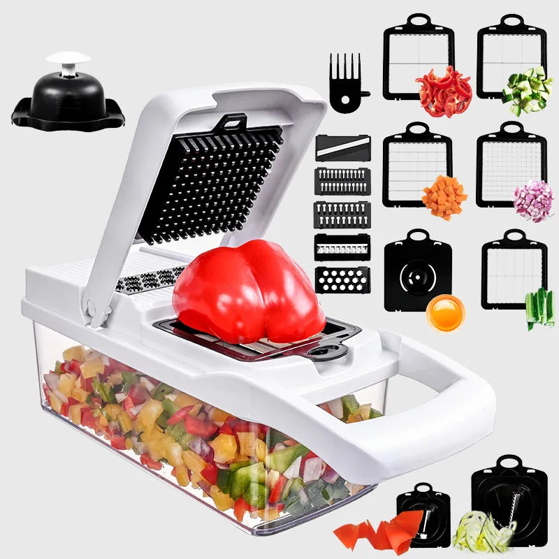 26-Piece-Set Multifunctional Vegetable Slicer