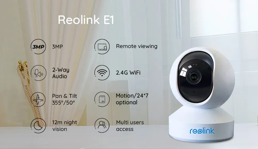 Wifi AI Motion Detection 5MP PTZ Surveillance